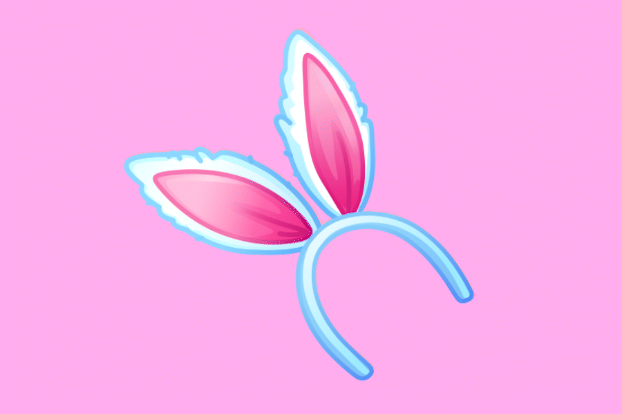 Telegram gift adobe aftereffects animated animation bunny design ears emoji gift illustration telegram toy