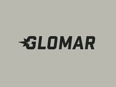 Glomar Final Logo bats branding burst design handlettering handtype hashtaglettering lettering logo process vector vectormachine