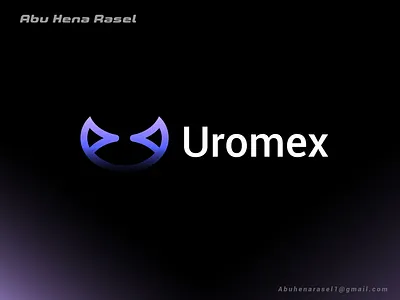 Uromex brand identity logo design brand identity branding branding design creative logo design identity logo logo design logodesign logos mdoern minimalist logo modern logo symbol