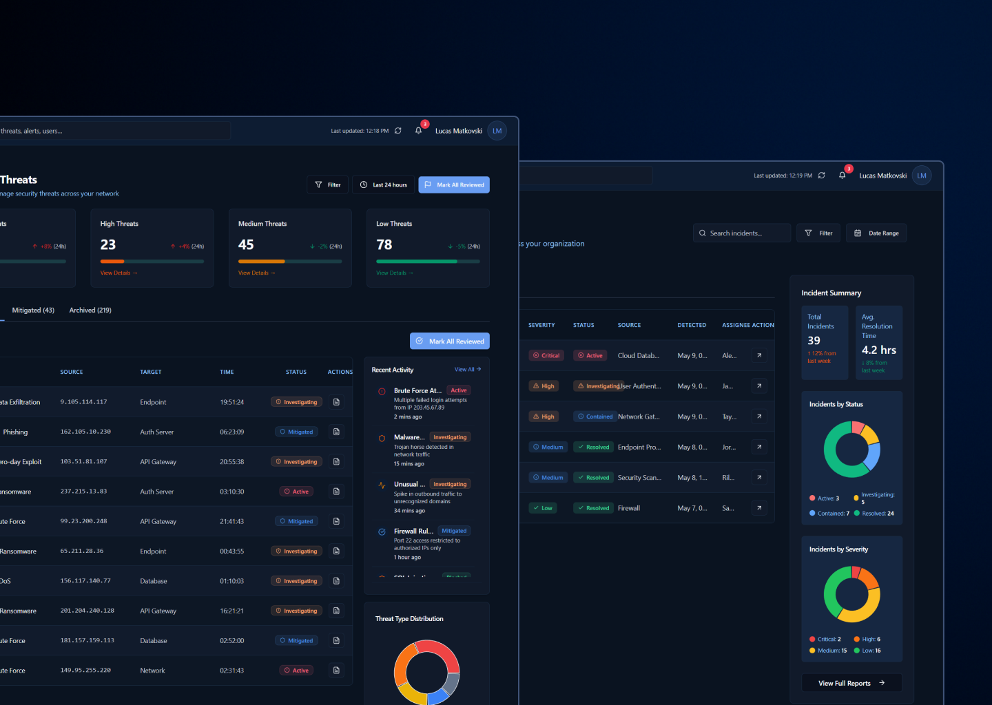 Example of Cybersecurity UI/UX Design