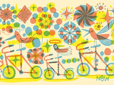 Joy Ride design illustration nate williams