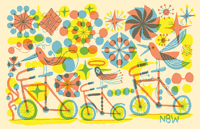 Joy Ride design illustration nate williams