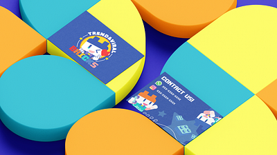 Trend & Viral Bricks Brand Design branding design graphic design illustration logo