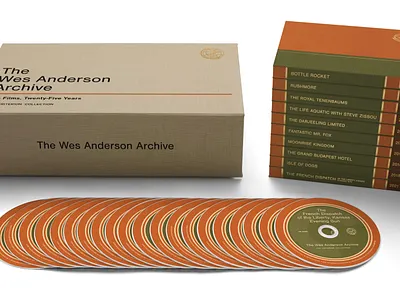 The Wes Anderson Archive by The Criterion Collection archive beth mathews book cover branding dvd encyclopedia film library los angeles retro vintage vintage box vintage design vintage logo vintage packaging vintage pattern wes anderson wes anderson design