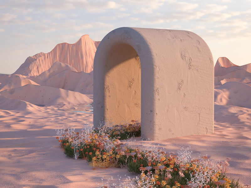 SHOPIFY x UNSPLASH+ - Part 2/4 3d 3d art 3d visuals c4d cinema 4d design digital art illustration shopify surreal surrealism