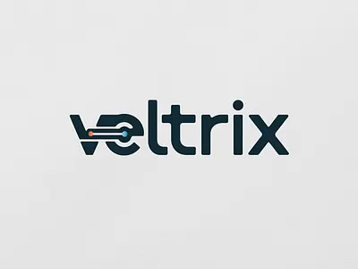 Futuristic Wordmark Logo Design for “Veltrix” – SaaS & AI Brand 3d animation branding design graphic design illustration logo logo design motion graphics typography ui ux vector