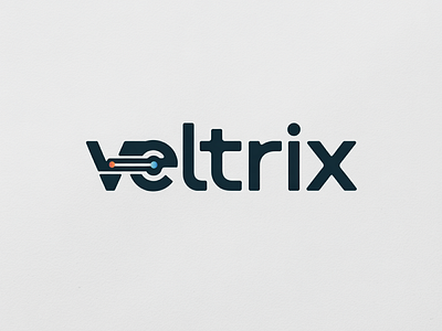 Futuristic Wordmark Logo Design for “Veltrix” – SaaS & AI Brand 3d animation branding design graphic design illustration logo logo design motion graphics typography ui ux vector