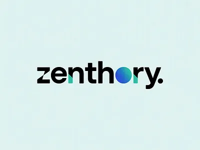 Tech-Inspired Wordmark Logo for “Zenthory” branding design graphic design illustration logo logo design typography ui ux vector