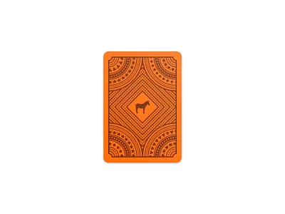 Time to play back branding cards circles deck geometric hearts illustration logo mule pattern pikes playing poker retro sticker vintage