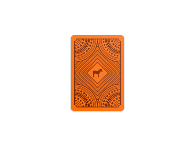 Time to play back branding cards circles deck geometric hearts illustration logo mule pattern pikes playing poker retro sticker vintage