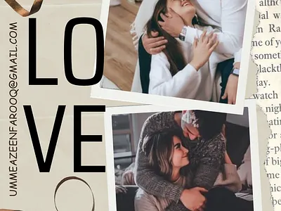 Love is Beautiful feel.. canva couples feeling facebook post graphic design insta post love lovers poster design romance wedding xoxo