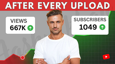 After Upload YouTube Thumbnail design graphic design graphicdesign thumbnail thumbnaildesign thumbnails youtube youtubethumbnail youtubethumbnaildesign