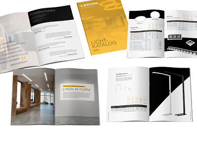 Catalogue, brochure design for Ledon agency brochure annual report bifold brochure booklet brochure brochure design business brochure catalogue catalogue design corporate brochure flyer lookbook magazine print product sheet trifold trifold brochure