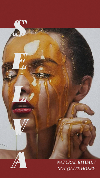 SELVA — Natural Ritual Skincare Branding figma phtoshop