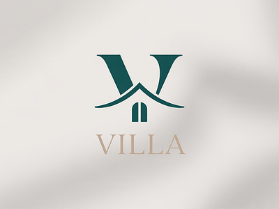 Logo Design for “VILLA” – Real Estate & Hospitality Brand branding design graphic design illustration logo logo design typography ui ux vector