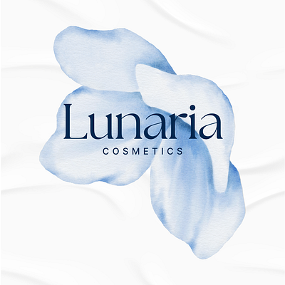 Logo Design ideas for cosmetic brand "Lunaria" aesthetics branding creativity design floral graphic design illustration logo nature