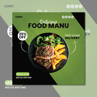 Food post design 3d branding design food graphic design illustration logo motion graphics ui vector