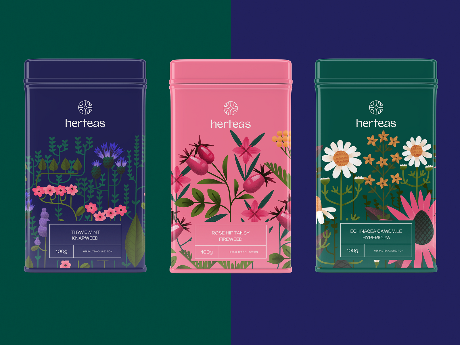 Case Study: Herbal Tea Packaging Design by tubik.arts on Dribbble