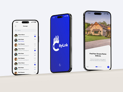 CityLnk - Mobile App Design UI/UX appui branding custom design designdaily deswave figma graphic design graphics illustration iosdesign logo mobileappdesign realestateapp travelapp ui uiux ux vector