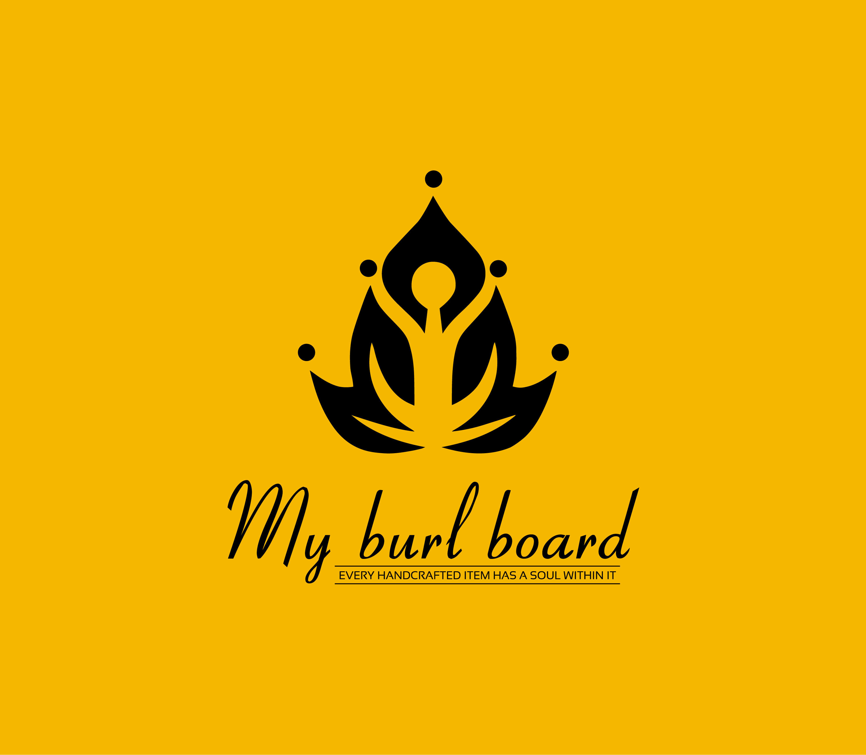 MyBurlBoard (Negative Space Logo Design) business logo company logo custom logo design graphic design logo logo design minimalist logo modern logo negative space negative space logo professional logo vector