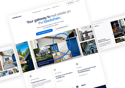 REWA launch and rebrand with new product development branding dashboard illustration landing page logo prop tech property management real estate scroller webflow website