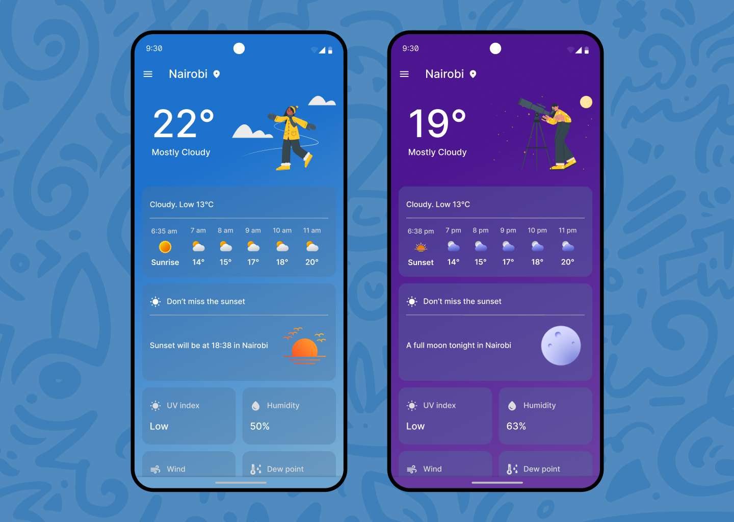 #DailyUI - Weather design dailyui mobile app ui weatherdesign