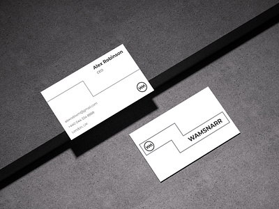 Minimalist And Modern Business Card Design. brand branding business card business cards design designs graphic design minimalist modern simple