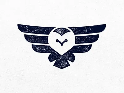 Barred Owl animal bird brand brand design branding design flying icon illustration logo logo design logos owl vector