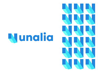 Brand identity design for unalia a b c d e f g h i j k l m n app brand brand identity brand identity designer branding brandmark design icon identity illustration logo design logo designer logotype mark minimal o p q r s t u v w x y z symbol typography u letter logo