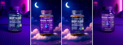 Deep Sleep Supplement Label & Packaging Design attractive pouch bottle label cbd label design food packaging gummies gummies label gummies label design label design packaging design pakaging design product design product label product label design supplement supplement label supplement label design supplement pakaging supplement pakaging design