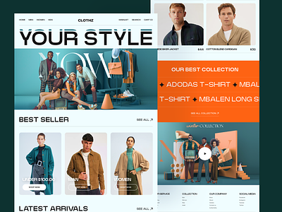 Fashion Website Design