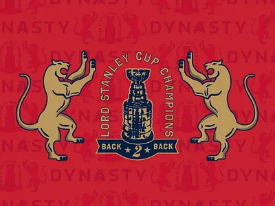 FL Panthers champions digital art florida panthers hockey illustration lettering nhl panthers stanley cup vector vector art
