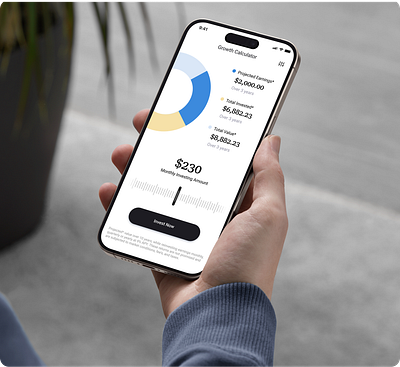 Real Estate Investing App design fintech mobile ui ux design