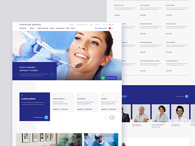 Aydınlar Dental Group: Website dental dentist design graphic design health medicine ui user interface ux