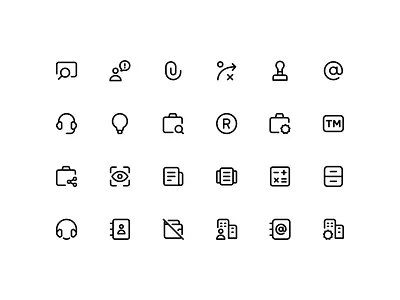 Business Icons attachment business icons complaint customer service 01 customer service 02 icon icon design iconography icons job search job share new job new office permanent job stamp vision