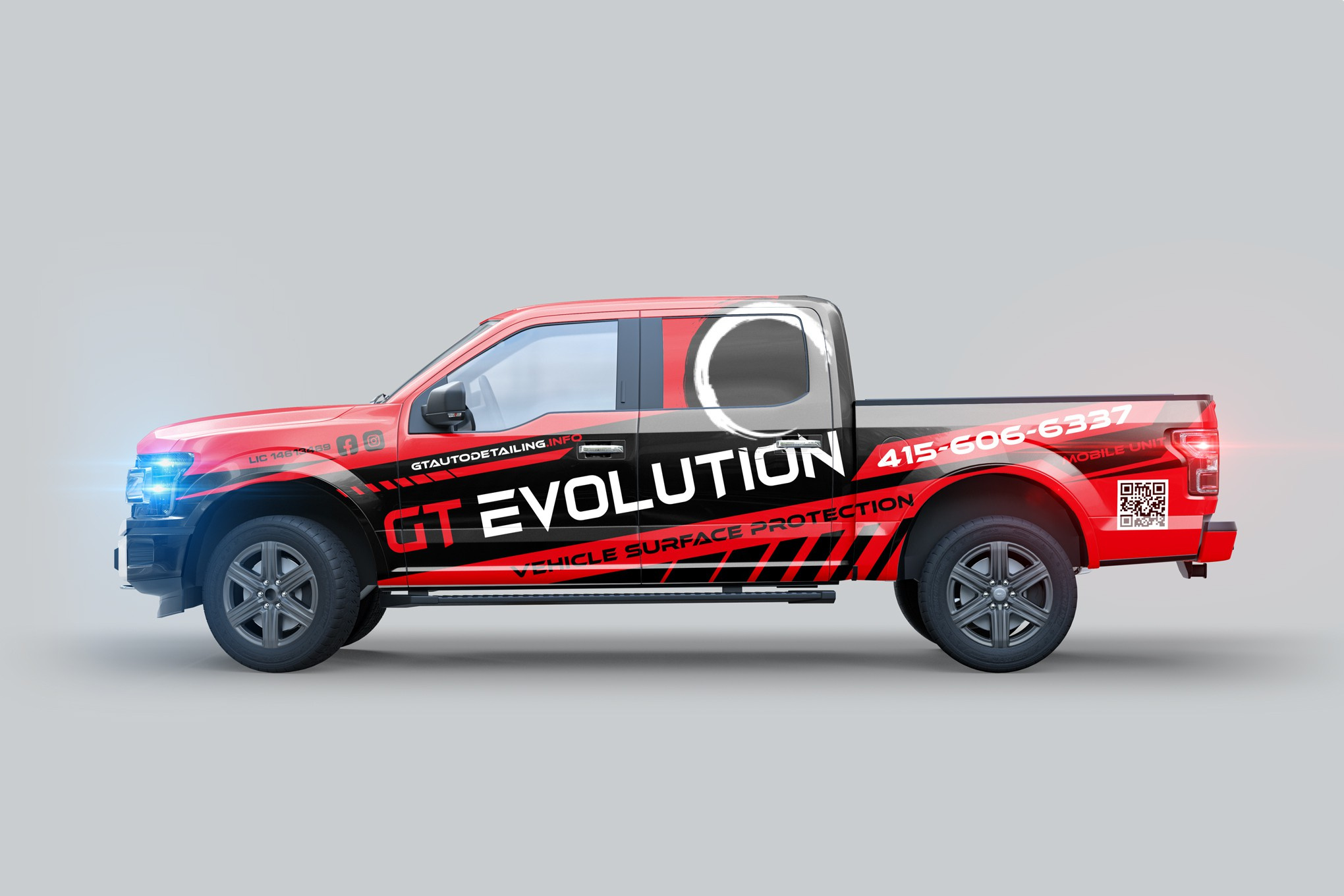 Creative Truck Wrap for GE EVOLUTION creative truck wrap