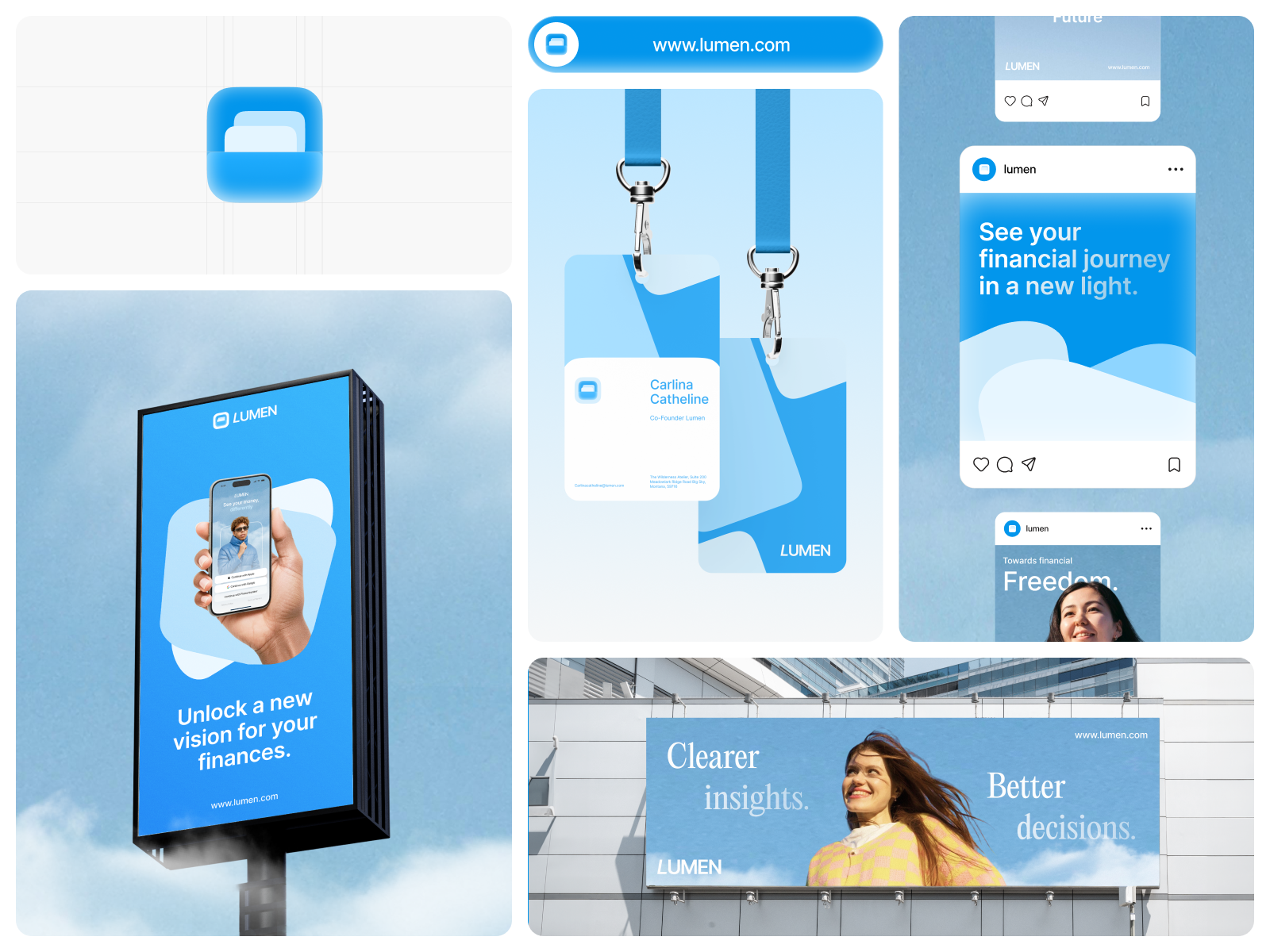 Lumen Brand Identity ai logo brand brand identity branding clean cloud design finance finance logo fintech logo graphic design illustration logo minimalist mobile logo money management money tracker saving