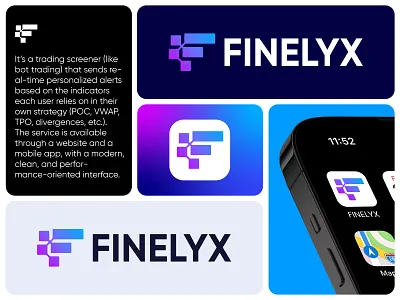 Finelyx Logo Design brand brand identity branding business logo design creative logo custom logo f logo icons identity letter f logo design logo logo brand identity logo design logo designer logodesign logotype minimalist logo modern logo tech typography