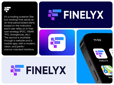 Finelyx Logo Design brand brand identity branding business logo design creative logo custom logo f logo icons identity letter f logo design logo logo brand identity logo design logo designer logodesign logotype minimalist logo modern logo tech typography