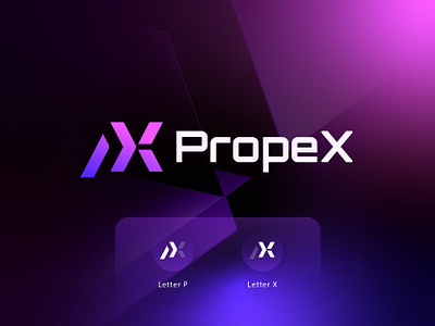 PropeX – P, X Lettermark Logo for Crypto Brand blockchain logo blockchain tech logo branding crypto logo defi logo letter p logo letter x logo logo logo design logo designer p logo prop tech logo propfirm logo px logo saas logo startup identity tech startup ui web3 logo x logo