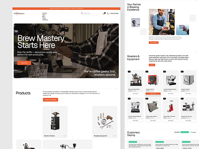 CoffeeRoast— eCommerce Website Redesigned coffee lover coffee roast coffee shop design ecommerce ecommerce web design ecommerce website ecommerceux landingpage landingpage design minimal rebrand redesign ui ui ux design user experince design visual design web design website website design