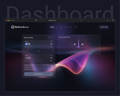 Crypto Dashboard- Swap Page ai blockchain crypto crypto dashboard cryptocurrency dapp dark mode dashboard design dashboard ui depin depin dashboard financial swap swap page trade user interface we web design