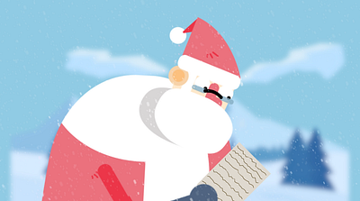 Santa Claus Loop — Festive Character Animation freelanceanimator
