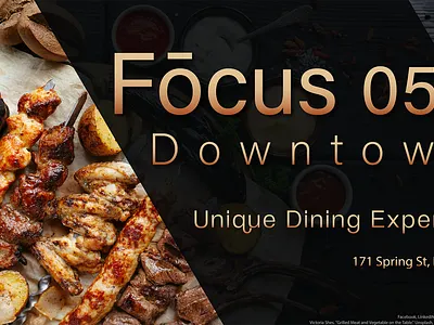 Focus05 Resturant Mockups adobe advertisement branding design graphic design mockup social media