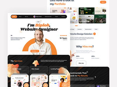 Agency Landing page design design homepage interface landing landing page landing page ui landingpage landings minimal ui uiux ux web web designer web interface web page web ui web ux ui design website websites