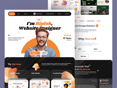 Agency Landing page design design homepage interface landing landing page landing page ui landingpage landings minimal ui uiux ux web web designer web interface web page web ui web ux ui design website websites