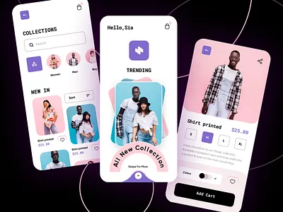 E-commerce - Mobile app app app design e commerce e commerce app e commerce design ecommerce mobile app mobile app design mobile design mobile ui onlineshop shop