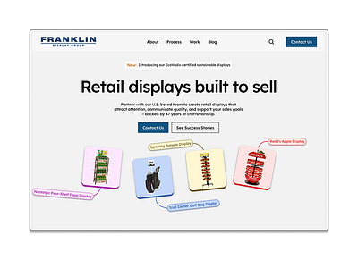 Landing Page Redesign hero section homepage redesign