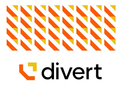 Divert logo design arrow logo brand identity branding d logo logo logo design logo mark logotype modern logo symbol