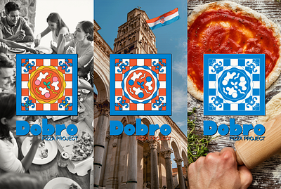 Authentic Pizzeria Logo Design for Dobro Pizza Project authentic design branding design food logo freelance graphic designer graphic design illustration illustrator italian food italian restaurant italian style logodesign logofolio mediterranean style pizza logo pizzeria design pizzeria logo restaurant logo vintage logo